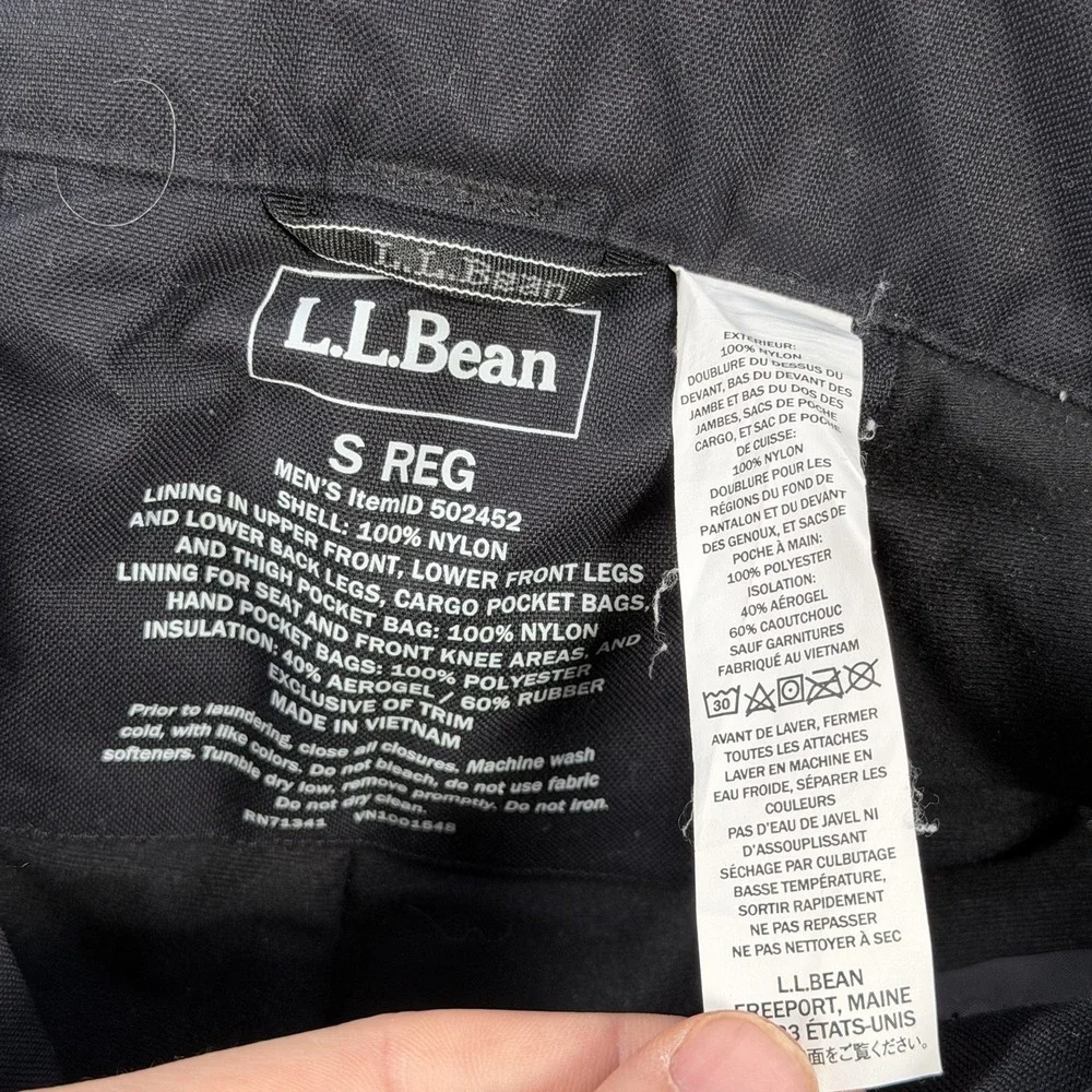 L.L. Bean no noticeable